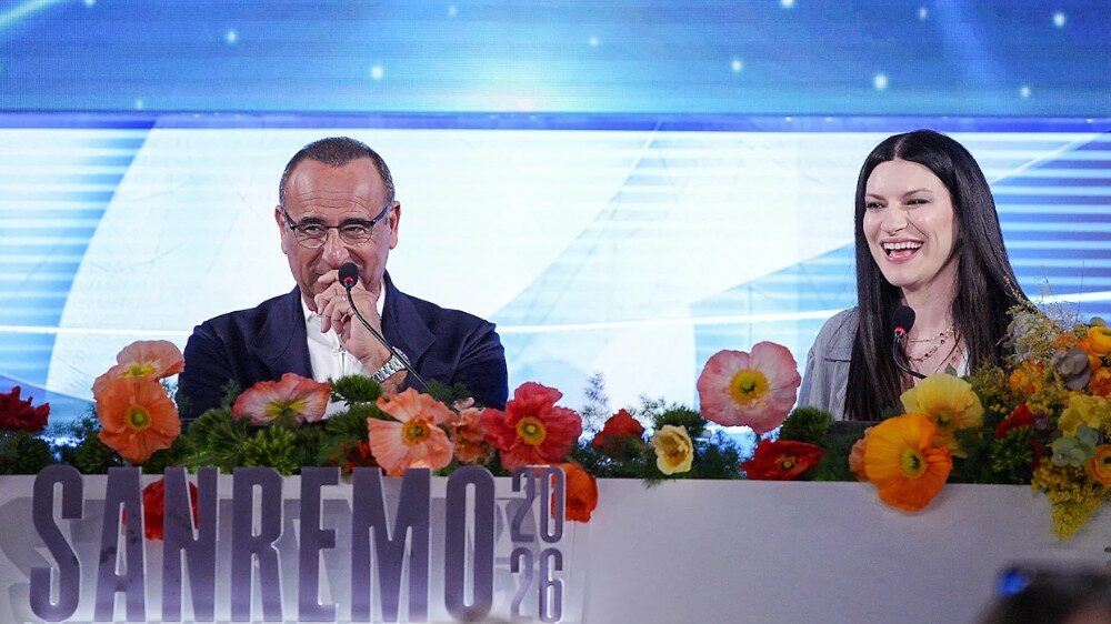 Sanremo 2026 diretta conferenza stampa 24 febbraio