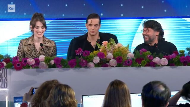 Sanremo 2026 diretta conferenza stampa 25 febbraio co-conduttori Sanremo 2026 diretta conferenza stampa 25 febbraio co-conduttori