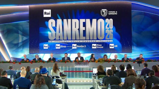 Sanremo 2026 diretta conferenza stampa 25 febbraio parterre Sanremo 2026 diretta conferenza stampa 25 febbraio parterre