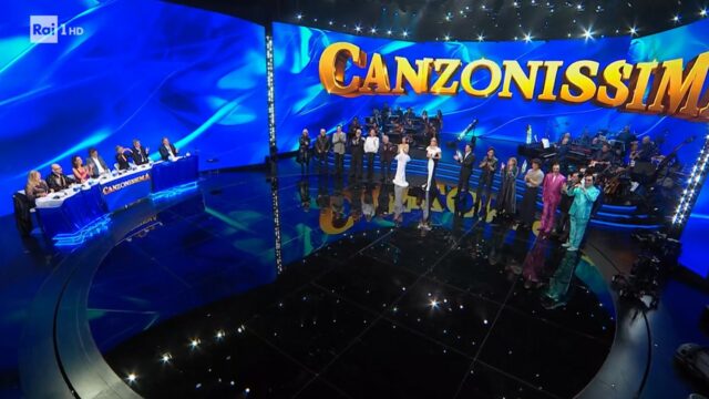 Canzonissima diretta prima puntata lo studio Canzonissima diretta prima puntata lo studio