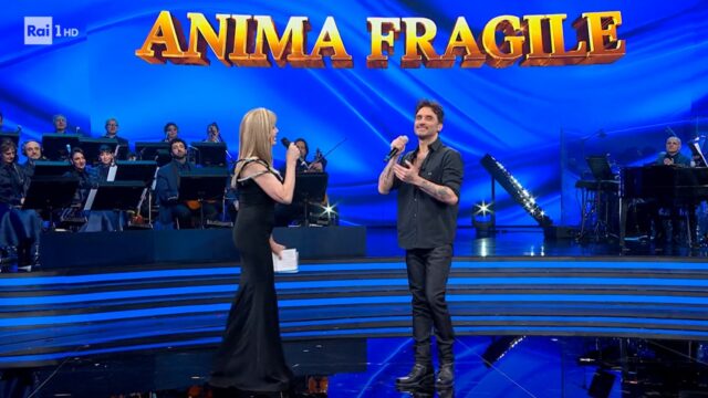 Canzonissima diretta seconda puntata Fabrizio Moro Canzonissima diretta seconda puntata Fabrizio Moro