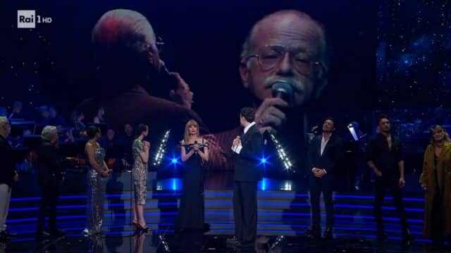Canzonissima diretta seconda puntata omaggio Gino Paoli Canzonissima diretta seconda puntata omaggio Gino Paoli