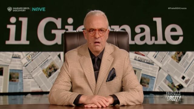 Fratelli di Crozza diretta 27 marzo Fratelli di Crozza diretta 27 marzo