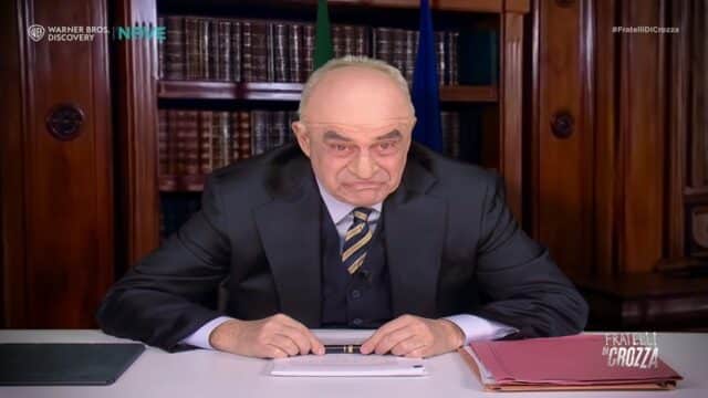 Fratelli di Crozza diretta 27 marzo Carlo Nordio Fratelli di Crozza diretta 27 marzo Carlo Nordio