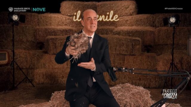 Fratelli di Crozza diretta 27 marzo Luca Zaia Fratelli di Crozza diretta 27 marzo Luca Zaia