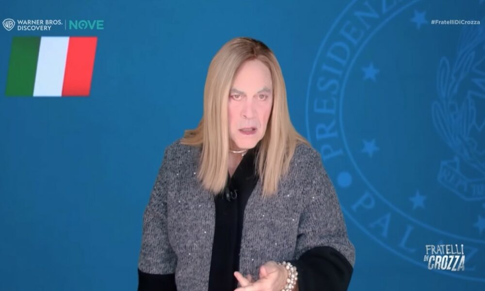 Fratelli di Crozza diretta 27 marzo imitazioni