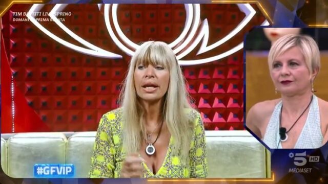 Grande Fratello Vip diretta 5 maggio Alessandra Mussolini Grande Fratello Vip diretta 5 maggio Alessandra Mussolini